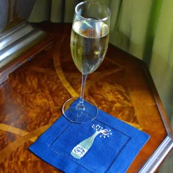 Chefanie Midnight Champagne Girl Cocktail Napkins (4) Online