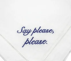 Chefanie Miss Manners Dinner Napkins (4) Clearance