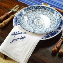 Chefanie Miss Manners Dinner Napkins (4) Clearance