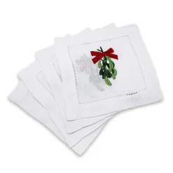 Chefanie Mistletoe Cocktail Napkins (4) Online