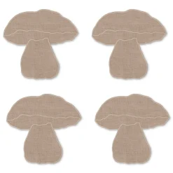 Chefanie Mushroom Cocktail Napkins (4) Discount