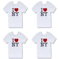 Chefanie NY T-Shirt Cocktail Napkins (4) Best
