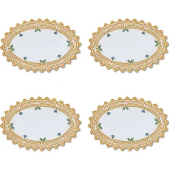 Chefanie Oval Danica Cocktail Napkins (4) New