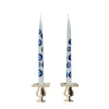 Chefanie Painted Evil Eye Tapers (2) New