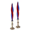 Chefanie Patriotic Feather Candles (2) Outlet