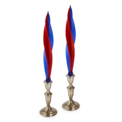 Chefanie Patriotic Feather Candles (2) Outlet