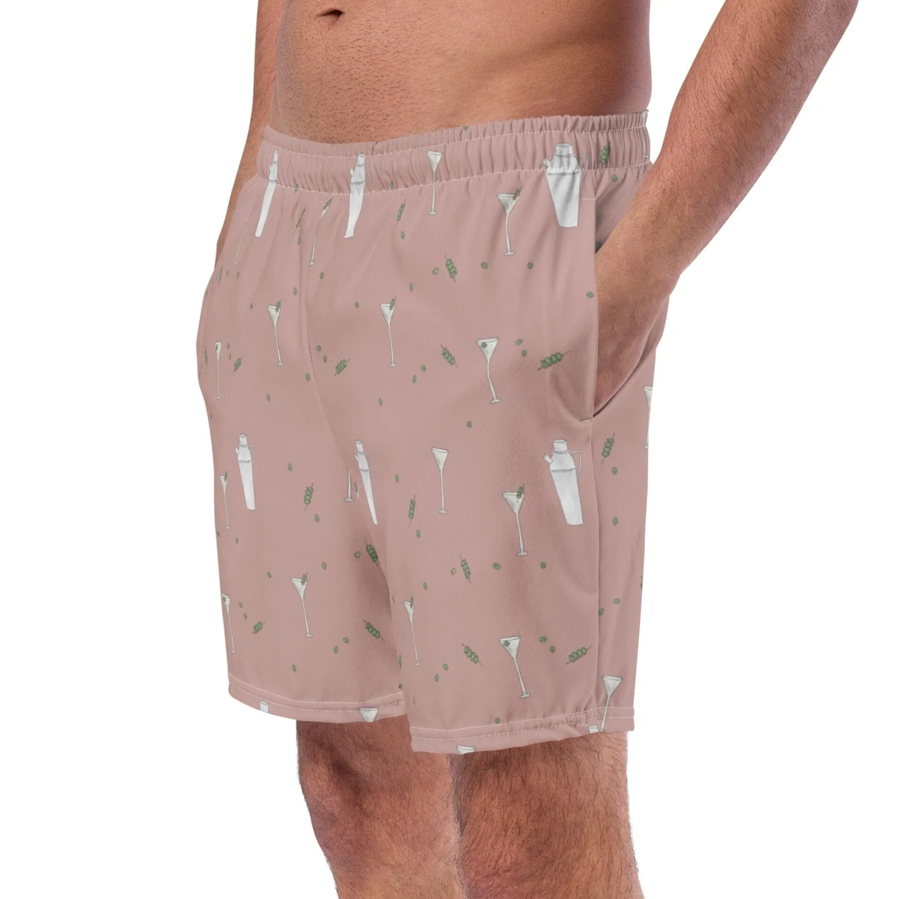 Chefanie Pink Martini Swim Trunks Sale