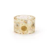 Chefanie Pressed Flower Napkin Rings (4) New
