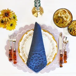 Chefanie Purple Egg Placemat