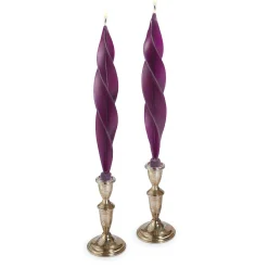 Chefanie Purple Feather Candles (2) Online