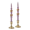 Chefanie Purple Spring Baroque Tapers (2) Sale