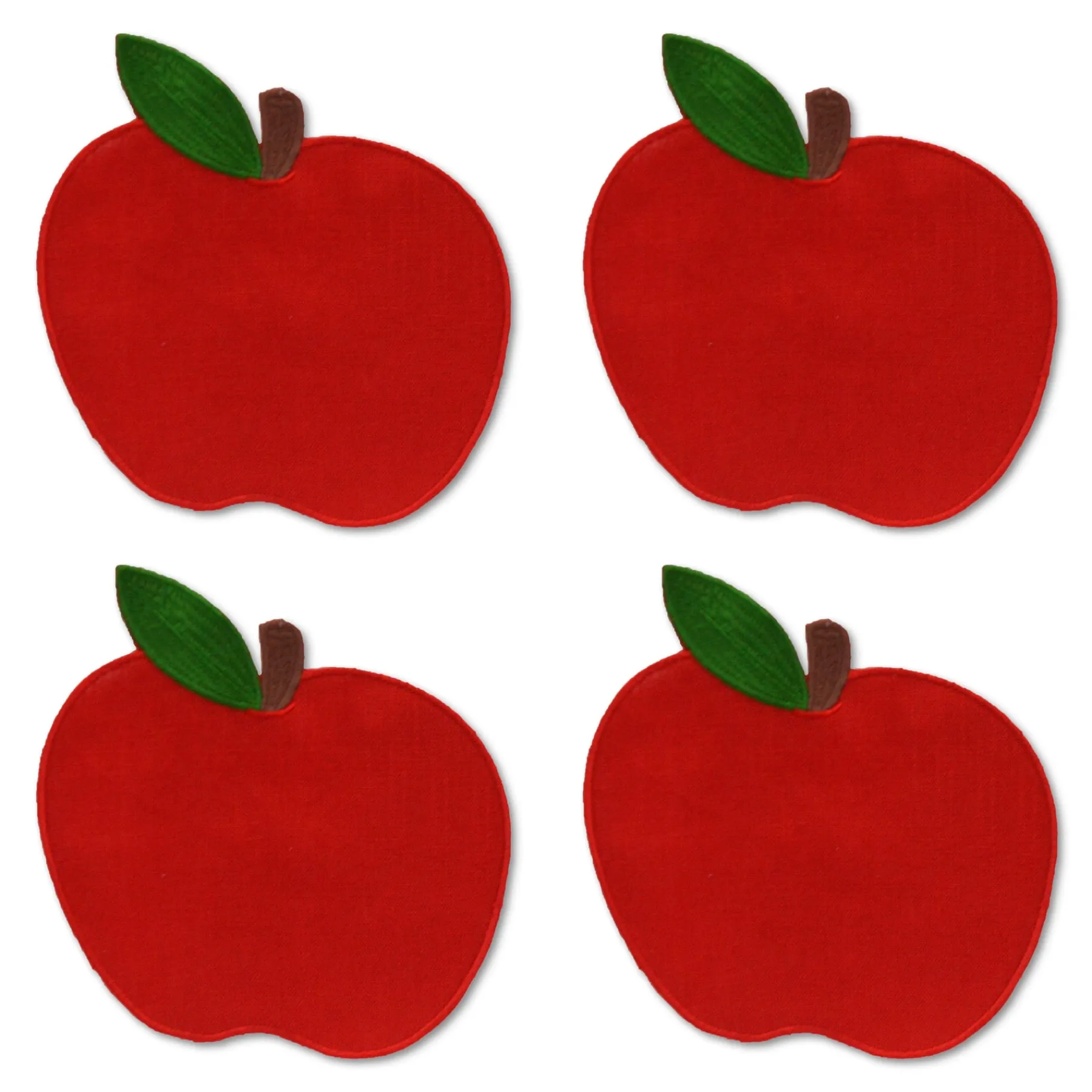 Chefanie Red Apple Cocktail Napkins (4) Best