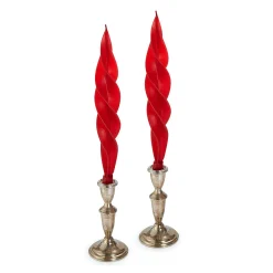 Chefanie Red Feather Candles (2) Sale