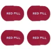 Chefanie Red Pill Cocktail Napkins (4) Discount