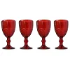 Chefanie Red Stem Glasses (4)