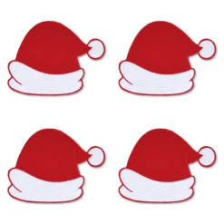 Chefanie Santa's Hat Cocktail Napkins (4) New