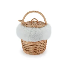 Chefanie Shearling Mini Basket Outlet