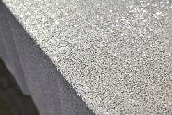 Chefanie Silver Sequin Tablecloth Clearance