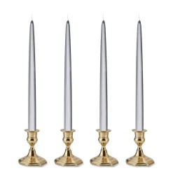 Chefanie Silver Tapers (4) Clearance