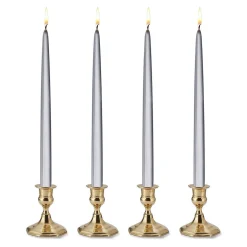 Chefanie Silver Tapers (4) Clearance