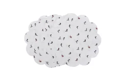 Chefanie Skier Placemats (4) Outlet