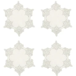 Chefanie Snowflake Cocktail Napkins (4) Online