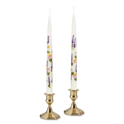 Chefanie Spring Flowers Tapers (2) Discount