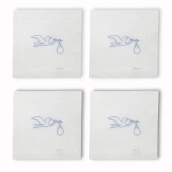 Chefanie Stork Cocktail Napkins (4) Discount