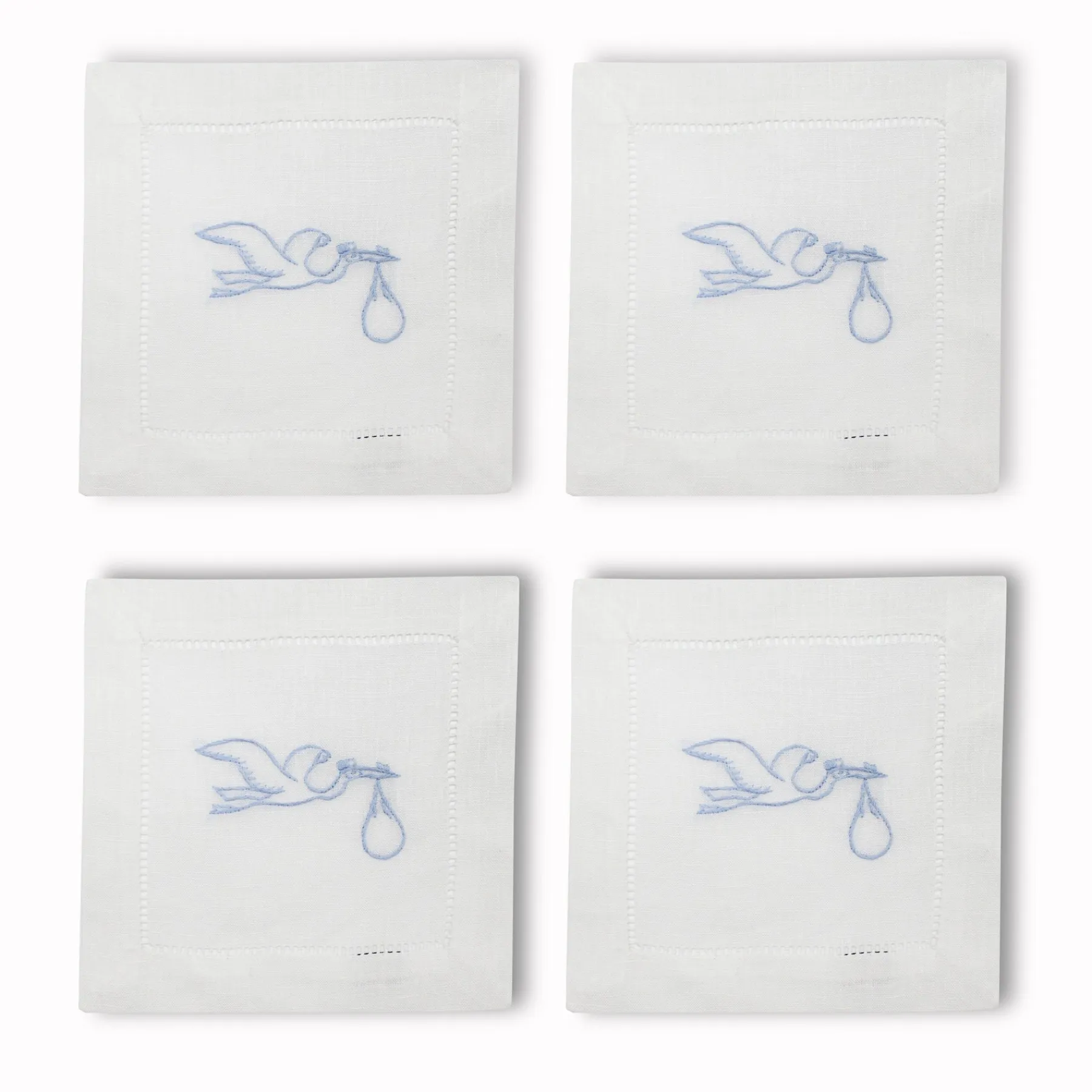 Chefanie Stork Cocktail Napkins (4) Discount