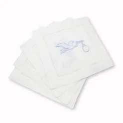 Chefanie Stork Cocktail Napkins (4) Discount