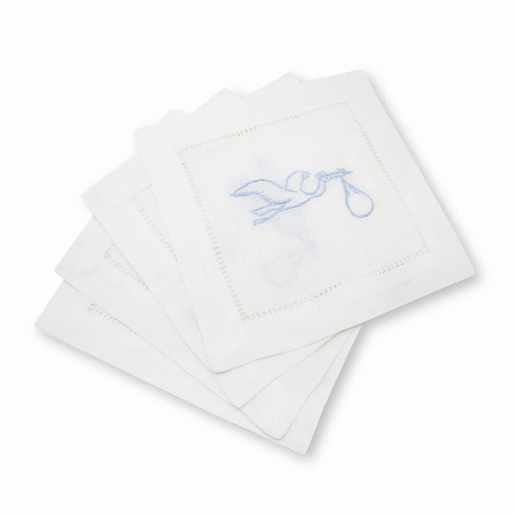 Chefanie Stork Cocktail Napkins (4) Discount