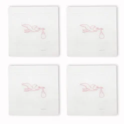 Chefanie Stork Cocktail Napkins (4) Discount