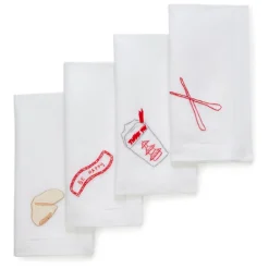 Chefanie Sunday Takeout Dinner Napkins New