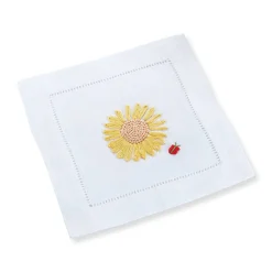 Chefanie Sunflower Cocktail Napkins (4) Sale