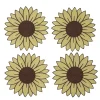 Chefanie Sunflower Cocktail Napkins (4) Online