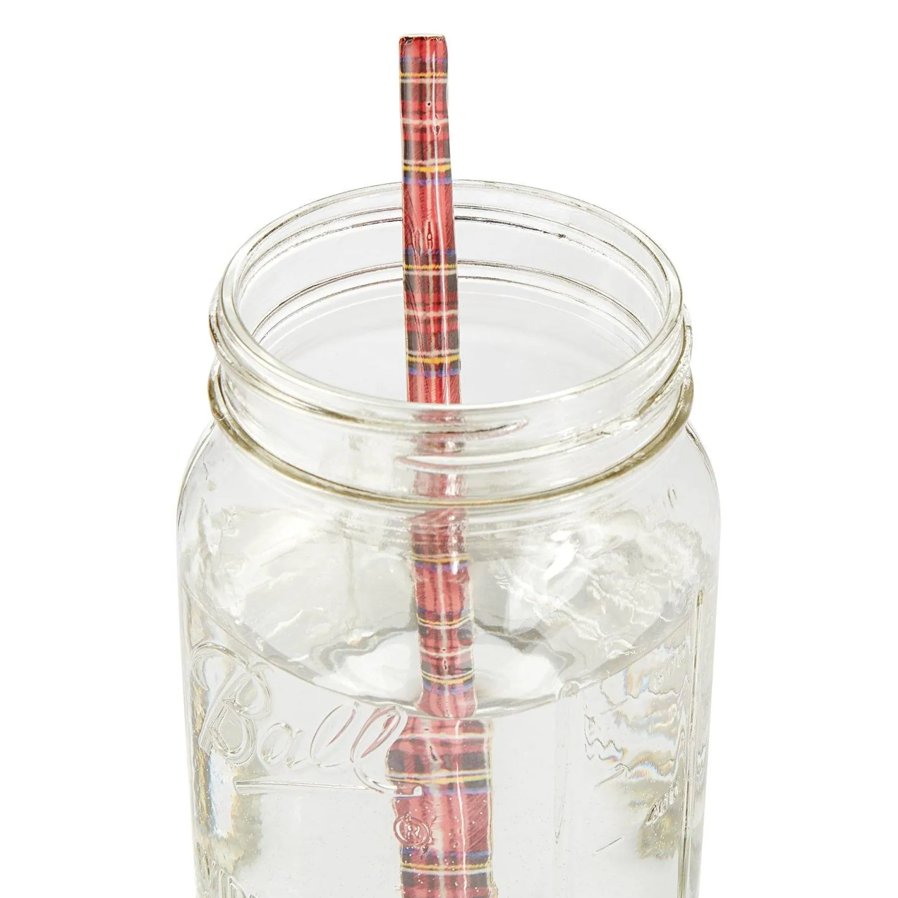 Chefanie Tartan Ceramic Straws (4) Best