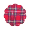 Chefanie Tartan Placemat Set (4) New