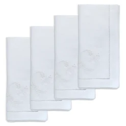 Chefanie Uppercase "G" Cutwork Dinner Napkins Online