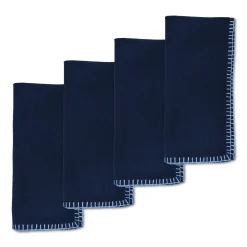 Chefanie Whipstitch Dinner Napkins (4) Sale