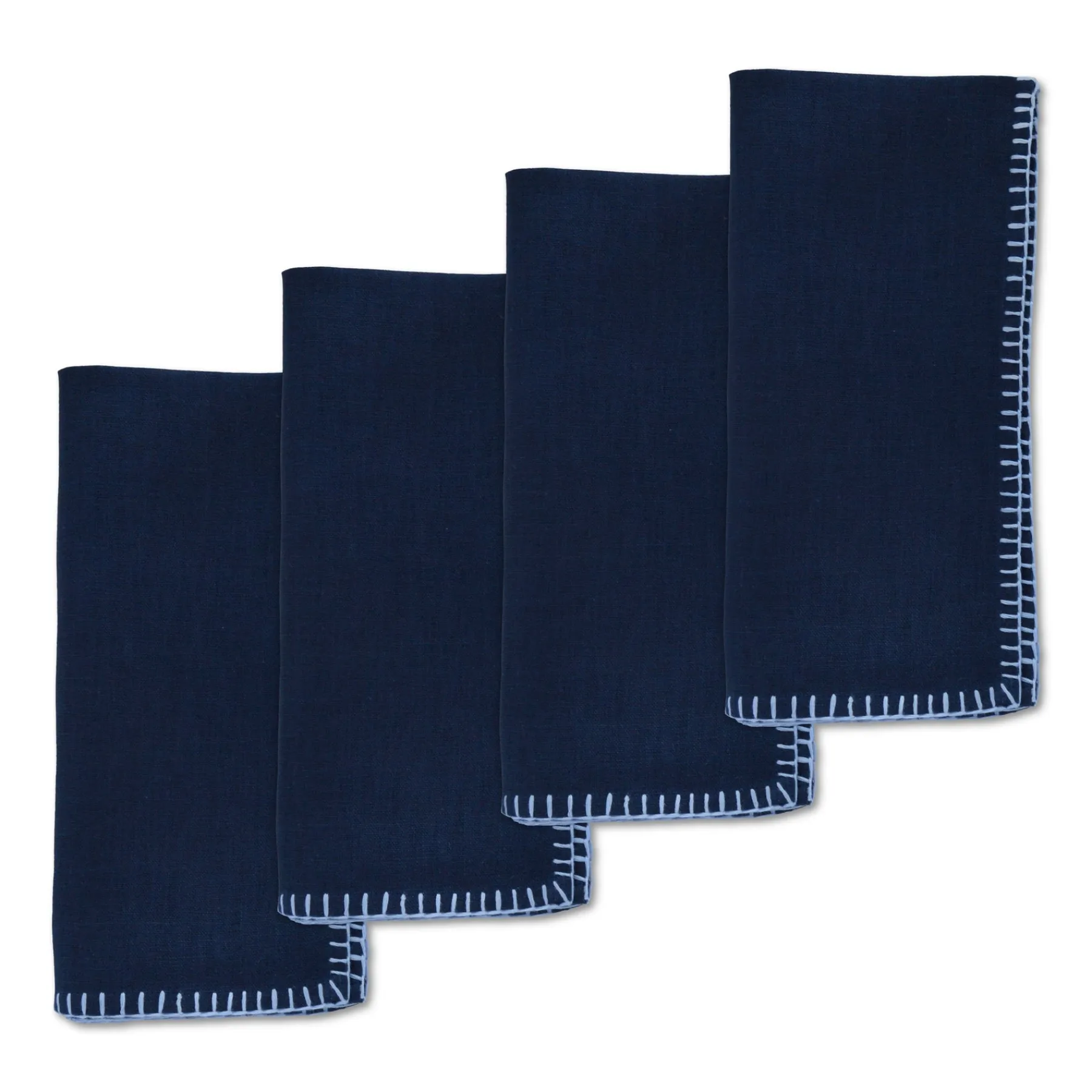 Chefanie Whipstitch Dinner Napkins (4) Sale