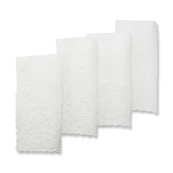 Chefanie White Eyelet Dinner Napkins (4) Best