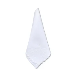 Chefanie White Peacock Dinner Napkins (4) Online