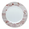 Chefanie White Wood Dinner Plate Hot