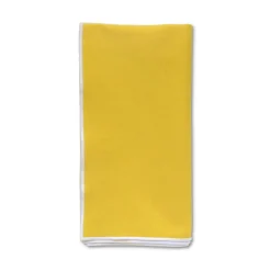 Chefanie Yellow Linen Dinner Napkins (4) Clearance