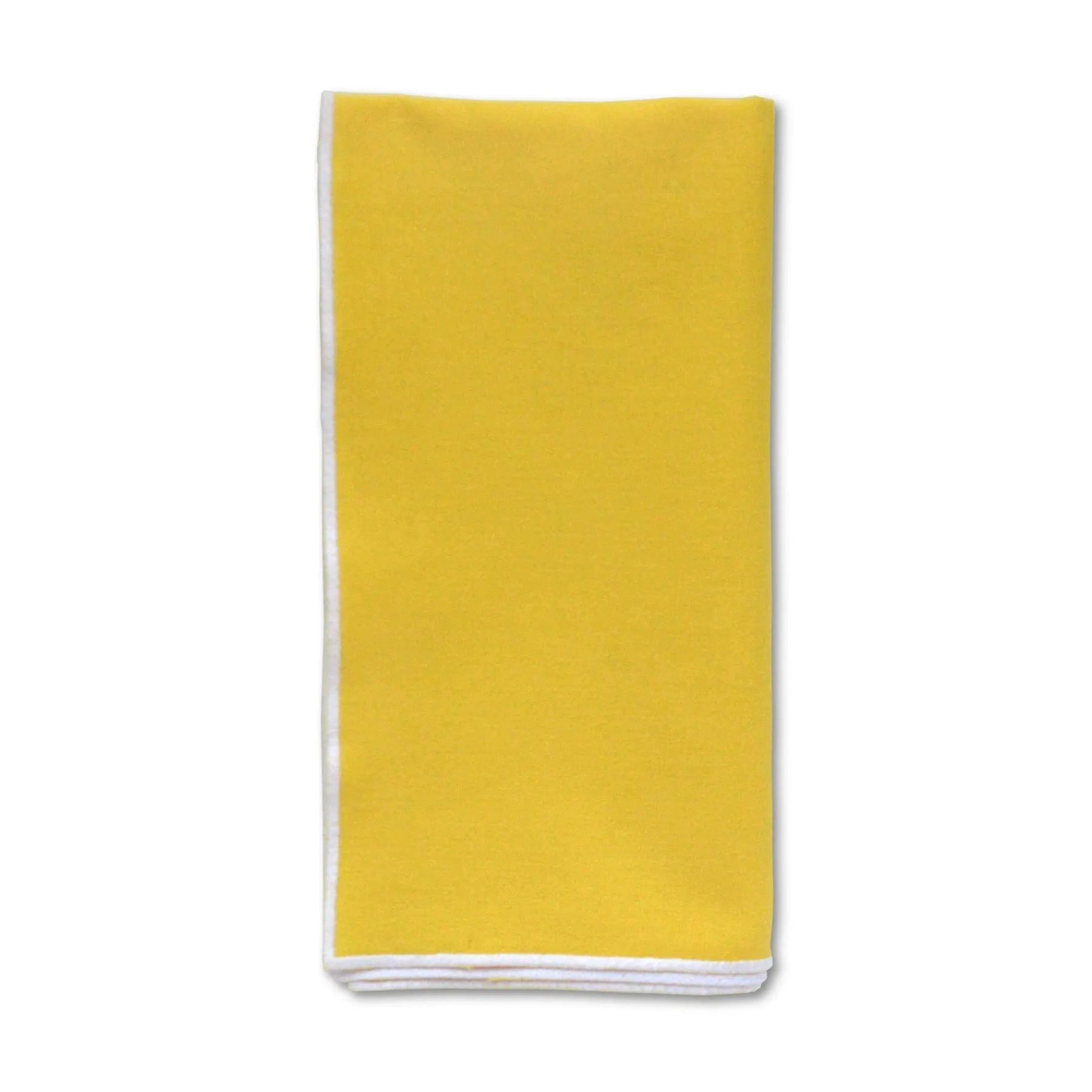 Chefanie Yellow Linen Dinner Napkins (4) Clearance