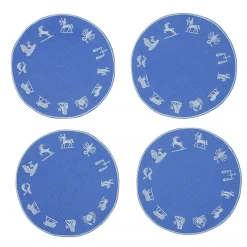 Chefanie Zodiac Wheel Cocktail Napkins (4) Online