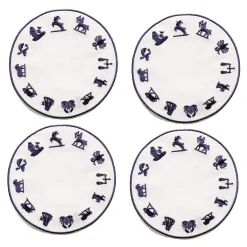 Chefanie Zodiac Wheel Cocktail Napkins (4) Online