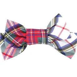 Chefanie White Plaid Barrette Discount